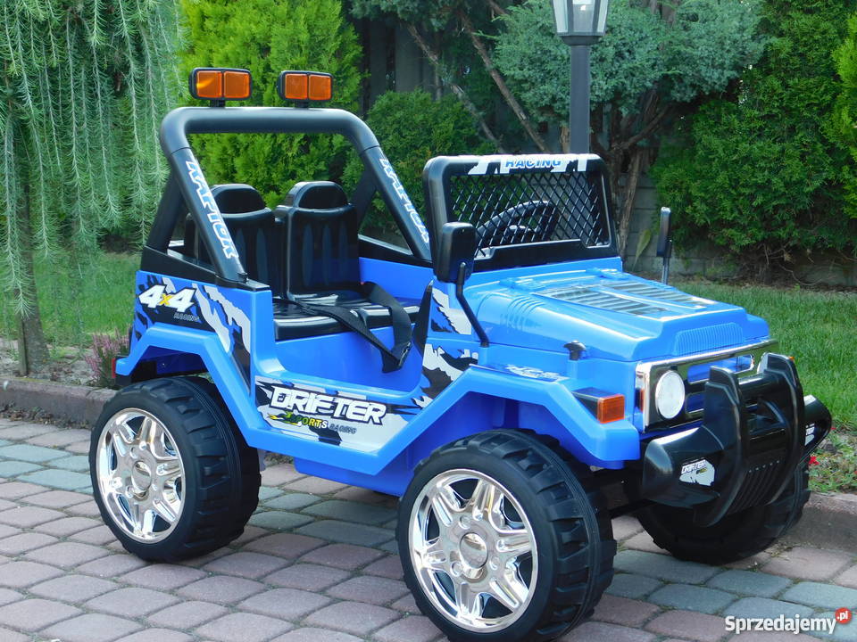 POJAZD AUTO JEEP RAPTOR DRIFTER na kołach EVA 2x Rowerki i pojazdy Piekoszów sprzedam