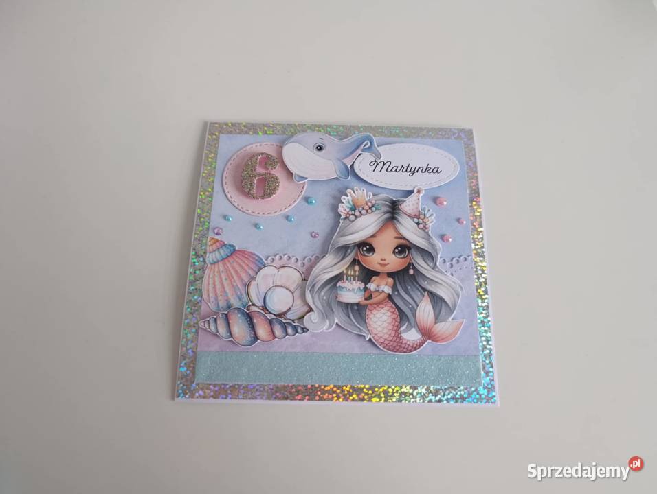 Personalizowana Kartka urodzinowa ręcznie Rękodzieło Łódź