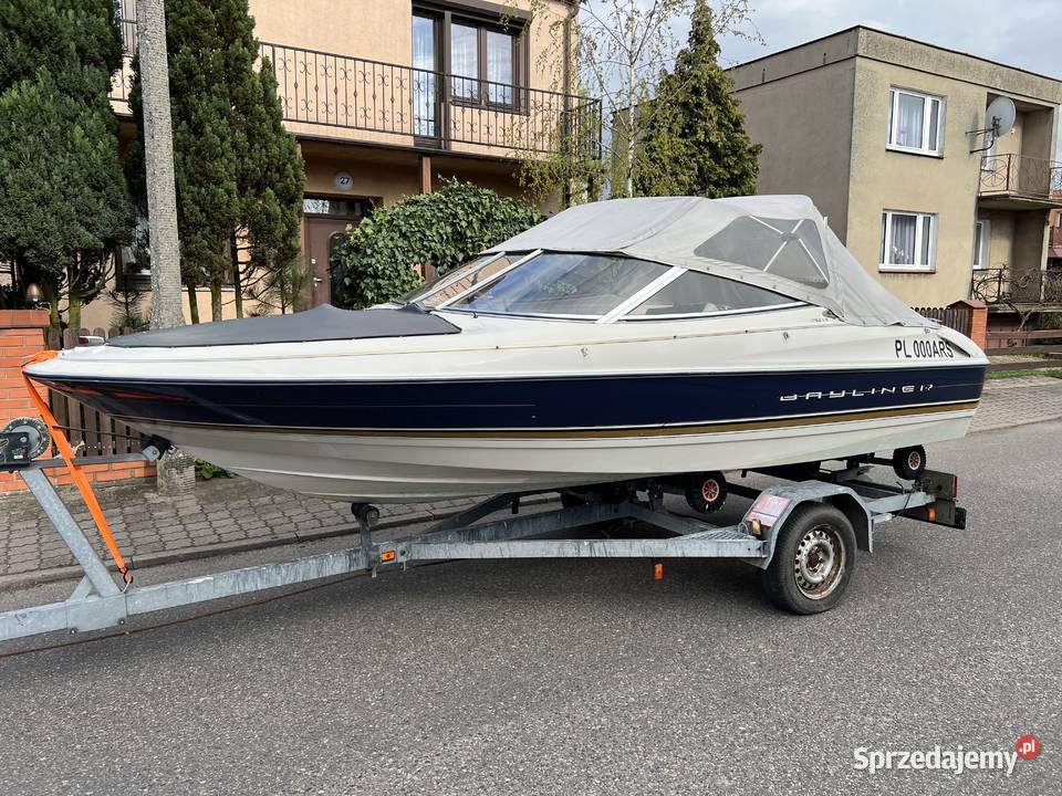 Łódz Łódka Motorówka Bayliner 1750 40th Sea Ray Wągrowiec sprzedam