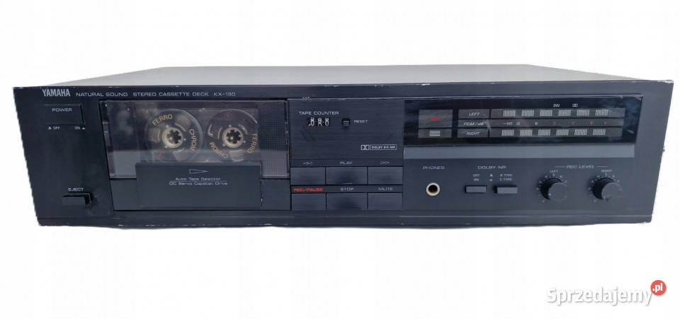 Magnetofon cassette deck Yamaha KX 130 RS KX130 Międzychód sprzedam