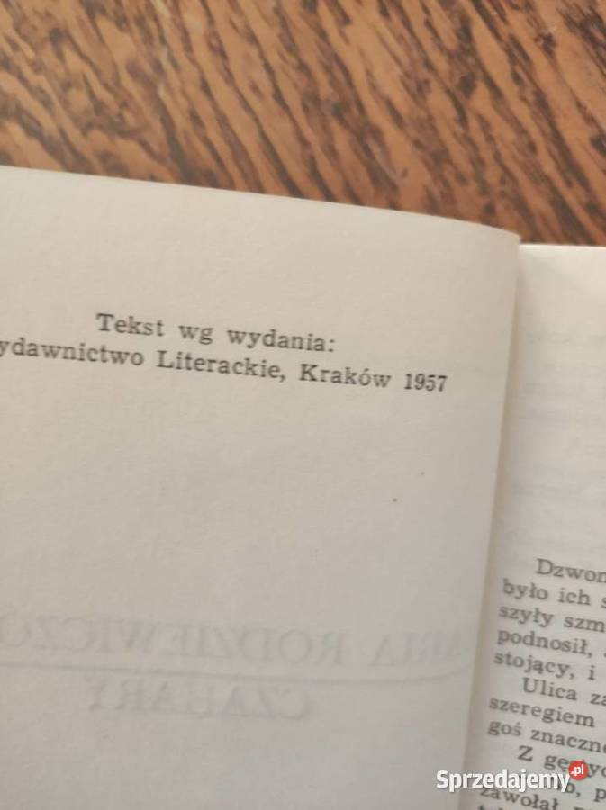CZAHARY Maria Rodziewiczówna 1975 ISBN 8390434717 Kielce sprzedam