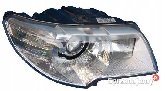 LAMPA PRAWY PRZÓD EU XENON SKODA SUPERB II 2 3T1 Nowy Tomyśl