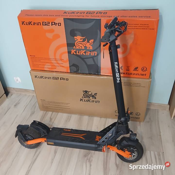 KuKirin G2 Pro 111 nowa dowód zakupu garażowana Nidzica