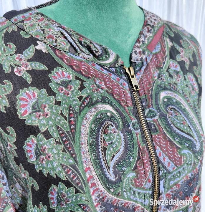 Kurtka Indiska XL 42 kolorowa boho paisley wzór kolorowy Szczecin sprzedam