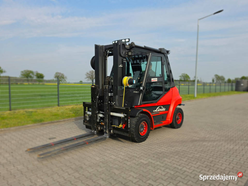 Wózek widłowy LINDE H60D02 2015 r udźwig 6 ton Motoryzacja wielkopolskie Żabikowo
