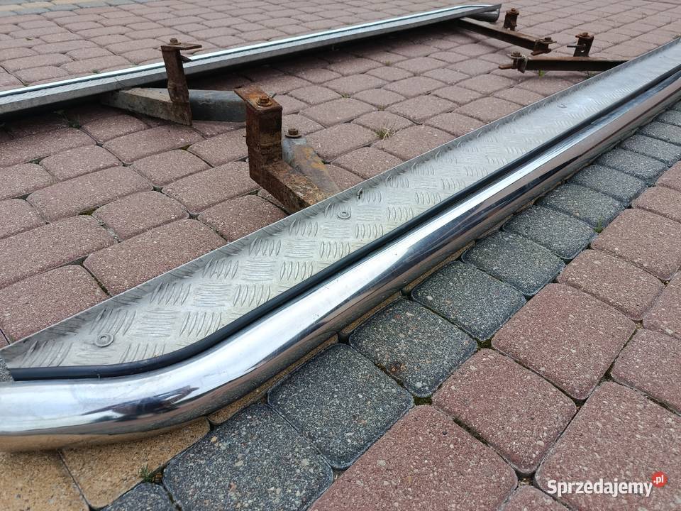 Progi boczne stopnie Audi Q7 Brodnica