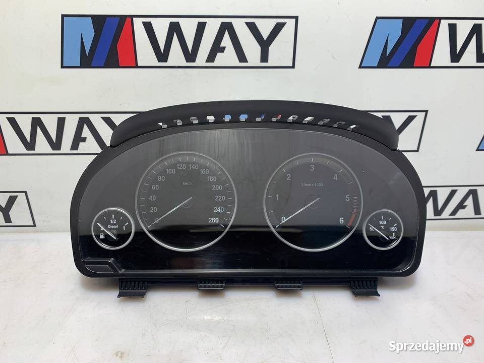 BMW F07 F10 F11 X3 F25 LICZNIK ZEGARY DIESEL Liczniki i zegary