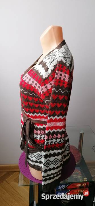 DAMSKI SWETER RAINBOW COLLECTION WIĄZANY NA Łódź