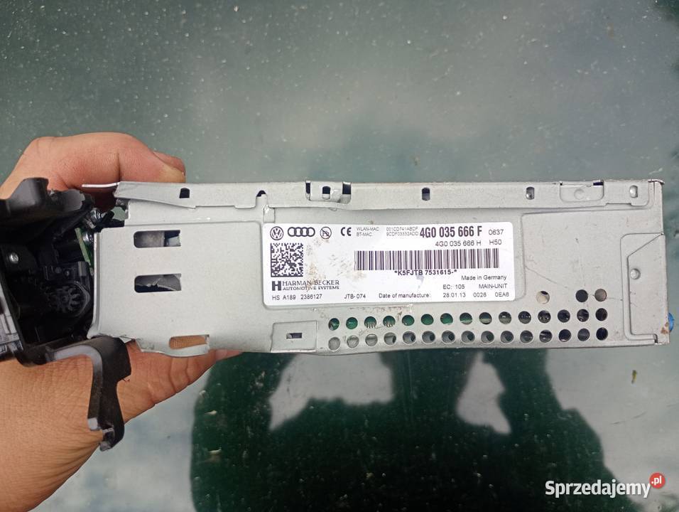 Audi A6 C7 NAWIGACJA CZYTNIK CD RADIO 4G0035666F Nawigacje fabryczne Udrzynek