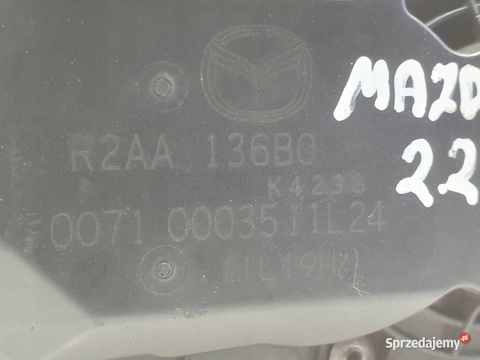 PRZEPUSTNICA Mazda 6 II GH 22 CITD R2AA136B0 lubelskie Chełm