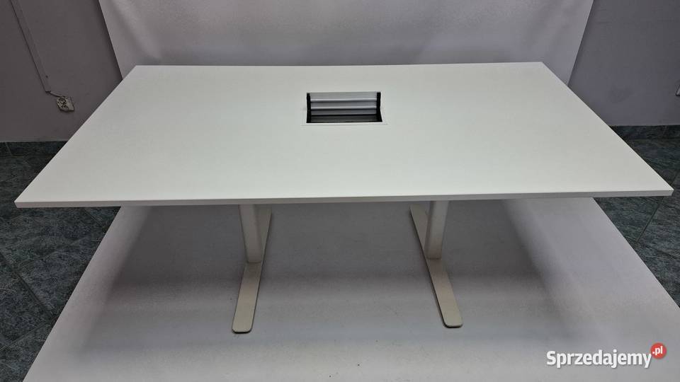 Stół konferencyjny Kinnarps 180x100 biały Poznań