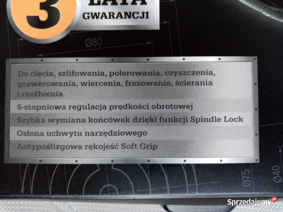 Multiszlifierka z regulacją prędkości akcesoria małopolskie Wieliczka
