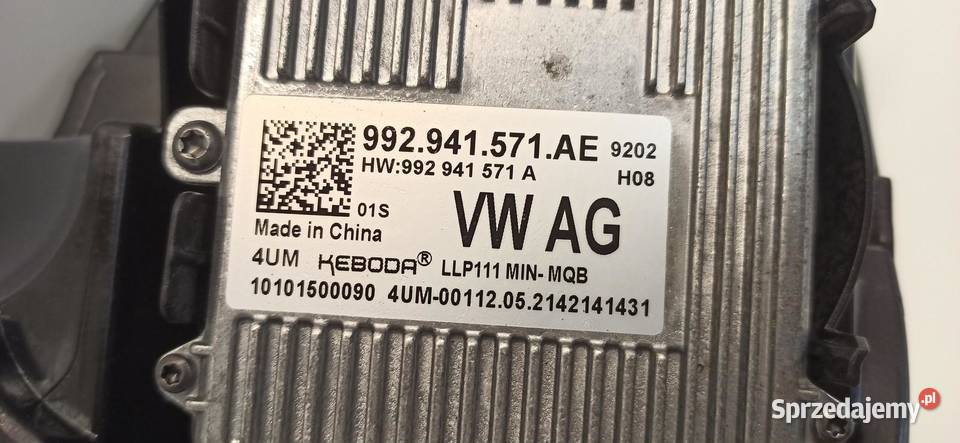 SEAT ARONA LAMPA PRAWY PRZÓD ANGLIK 6F2941008F Lampy przednie