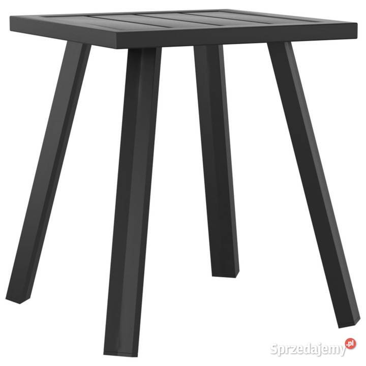 Stolik ogrodowy antracytowy 34x34x38 stal Warszawa