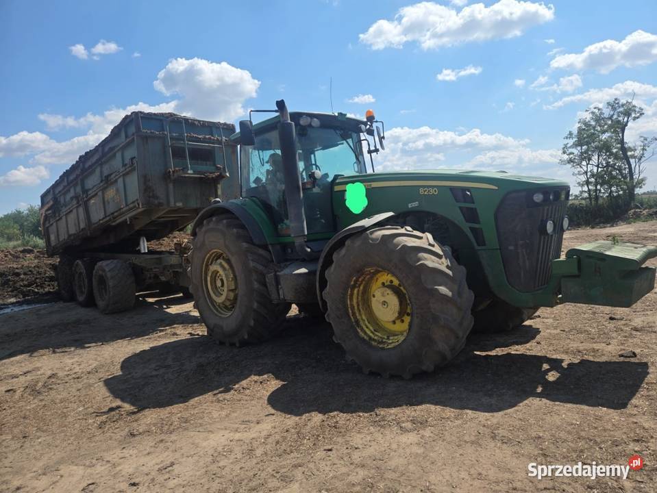 Ciagnik traktor 8230 john deere GPS Grodków