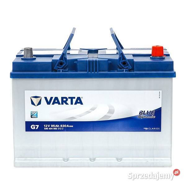 Akumulator VARTA Blue Dynamic G7 95Ah 830A EN P pomorskie Tczew