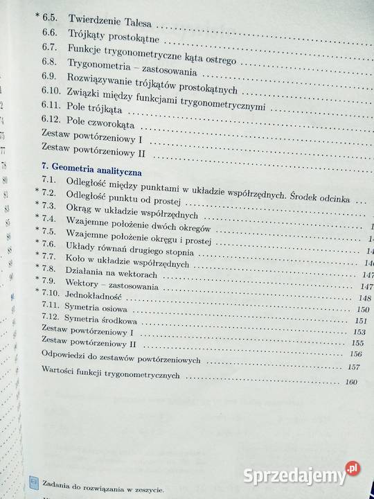 Matematyka 1 ćwiczenia rozszerzenie Warszawa sprzedam