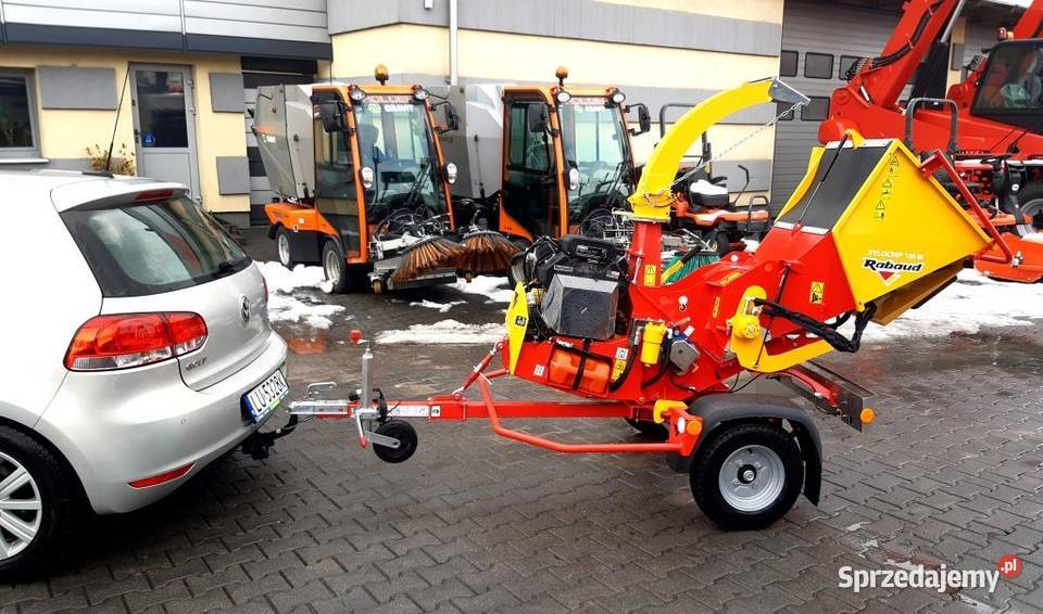 Mobilny rębak do gałęzi silnik benzyna RABAUD lubelskie Lublin