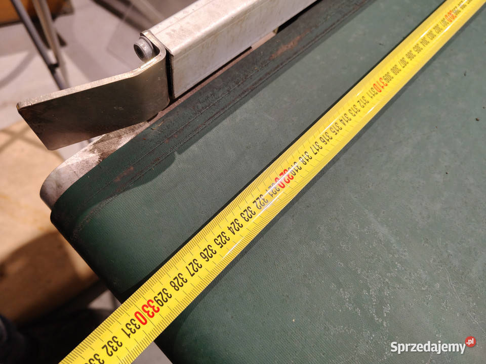 Przenośnik taśmowy konstrukcja aluminiowa do CNC Szpitary