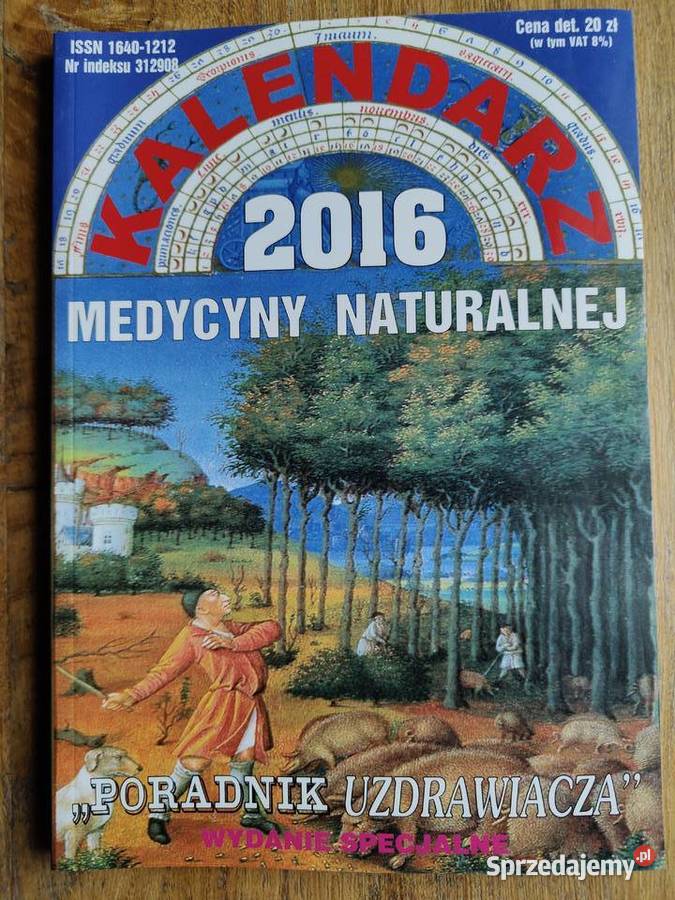 Kalendarz medycyny naturalnej 2016 Kraków sprzedam