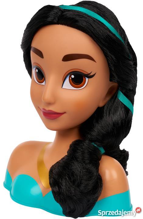Głowa do czesania stylizacji DISNEY Księżniczka Lalki i akcesoria