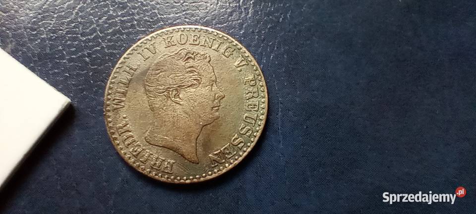 Stare monety 2 12 srebrnego grosza 1843 A Niemcy Lesko sprzedam