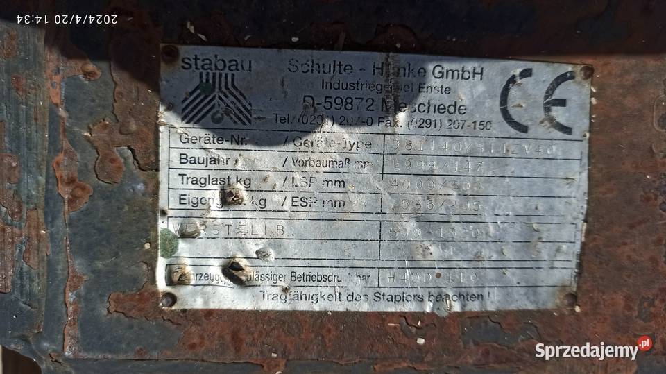 wózek widłowy lignum Wózki widłowe