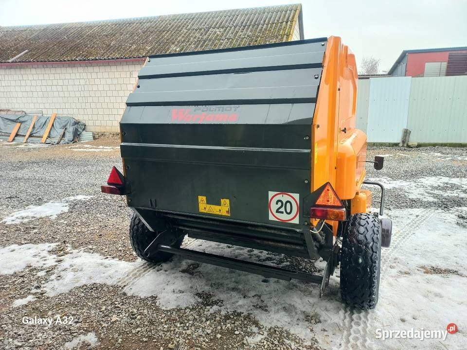 Prasa rolującą PolMot Warfama Z543 Pierwszy Olszownica