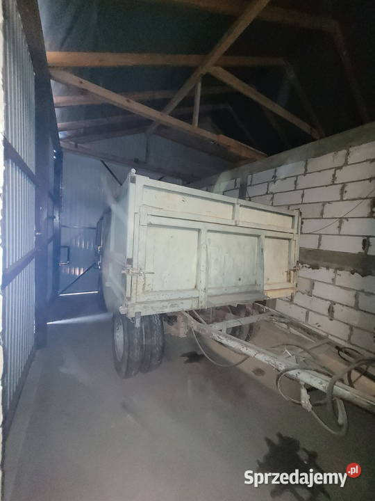 Przyczepa AUTOSAN 5 nieuszkodzony Przyczepy rolnicze lubelskie Tyszowce
