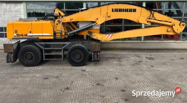Liebherr Koparka kolowa przeladunkowa ruchoma mazowieckie Warszawa