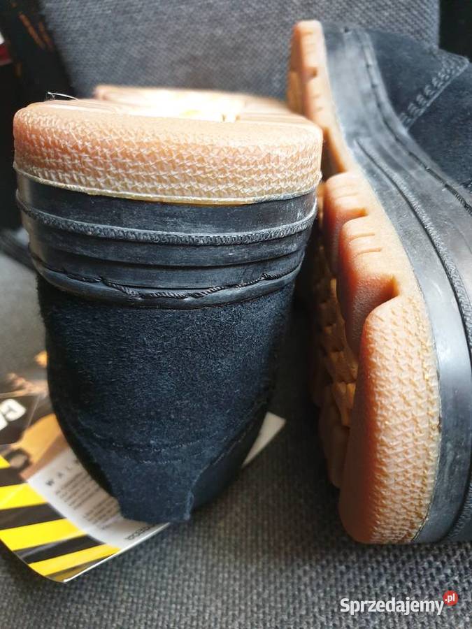 Buty skórzane Caterpilar 45 czarne stan