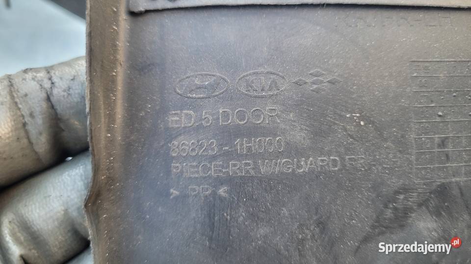 NADKOLE LEWE TYLNE TYŁ KIA CEED I HB 5D