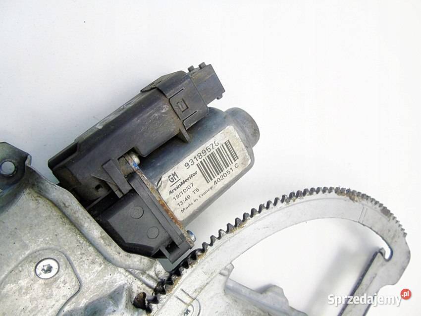 Podnośnik szyby prawy przód Opel Meriva A osobowe Sosnowiec