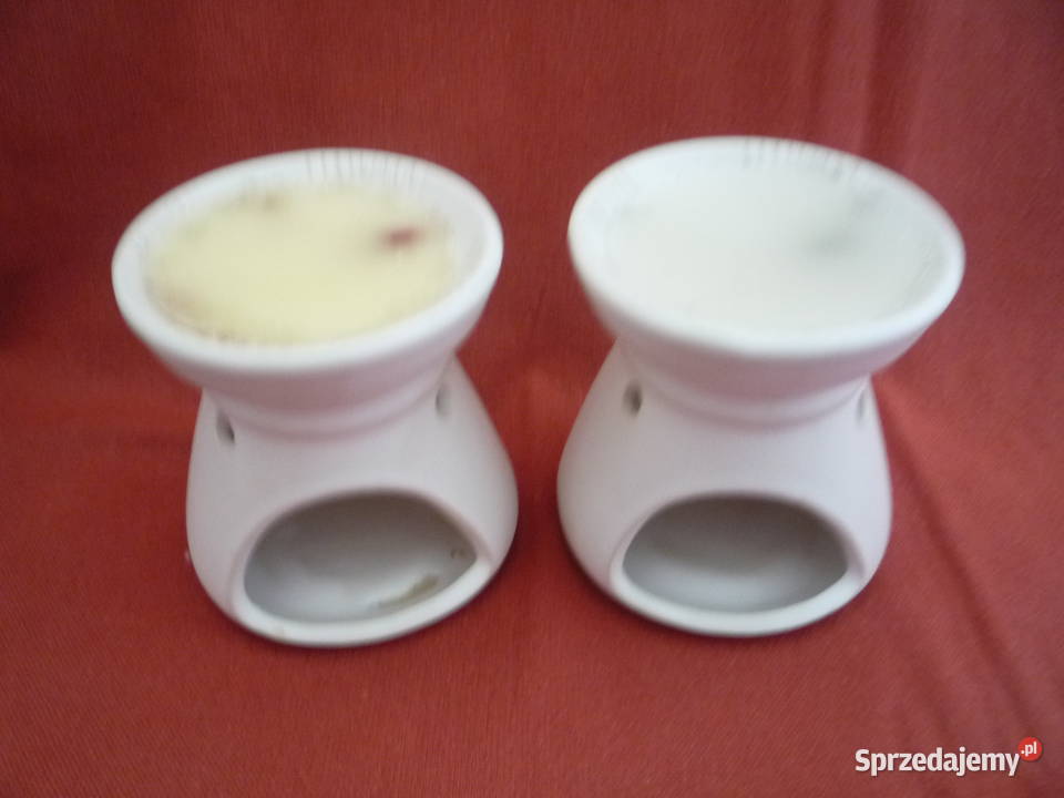 Kominek zapachowy 2 Ceramika Kremowy Nowy Szczecin sprzedam