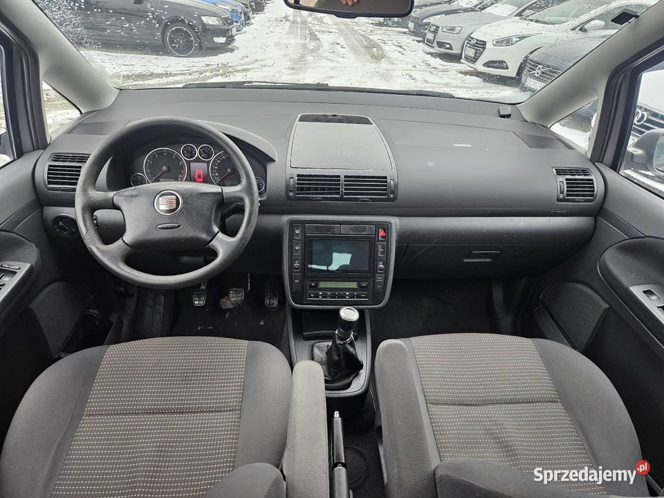 Seat Alhambra 20 BenzynaLift7 osób Zadbana nieuszkodzony