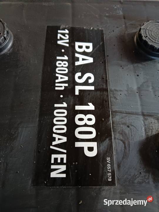 Akumulator 180 ah dostawcze Dąbrowa Górnicza sprzedam