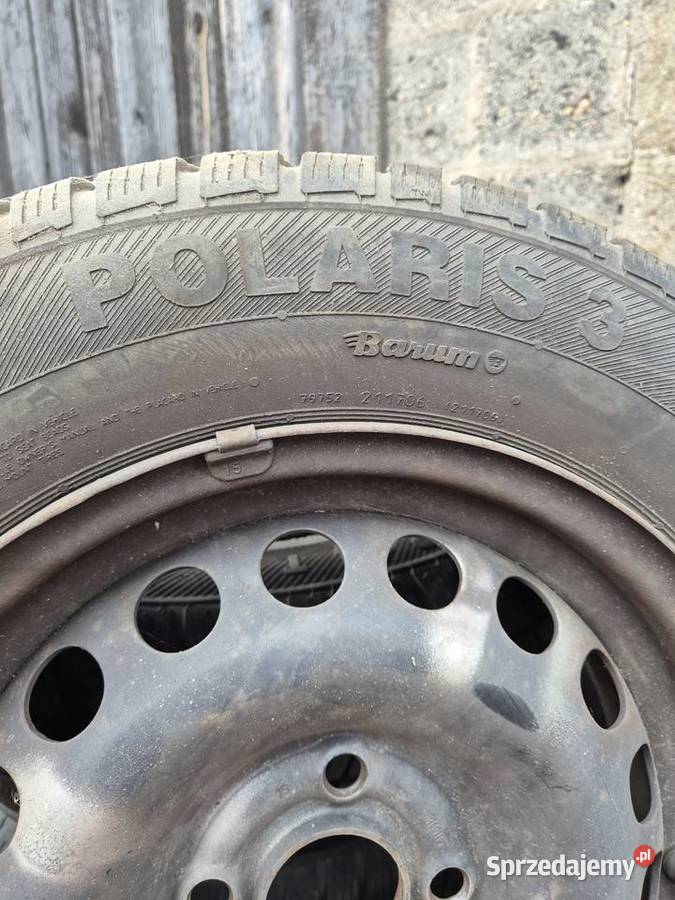 Opony zimowe 17570R14 T Wierzbie sprzedam