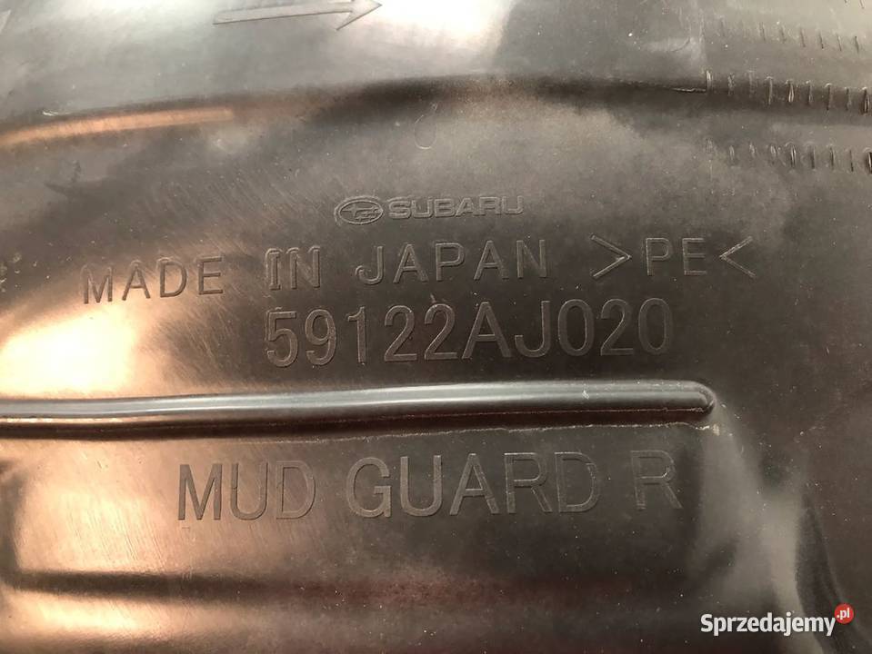 SUBARU OUTBACK IV BR 20092014 NADKOLE TYŁ TYLNE