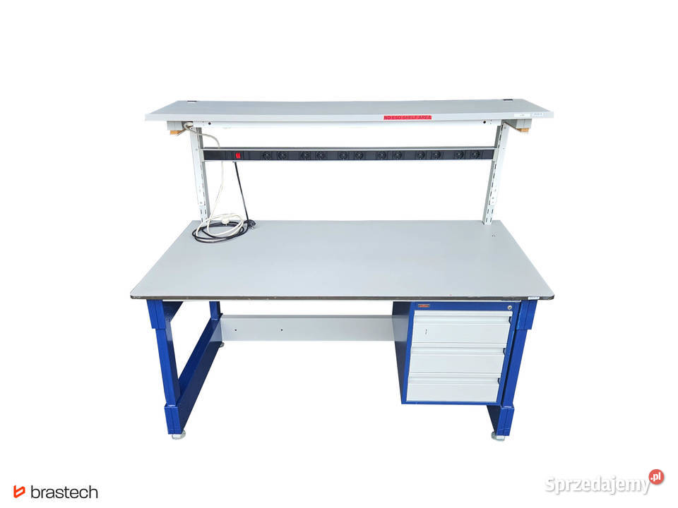 Stół warsztatowy 75 x 160 x 80 z szufladami Sątoczno