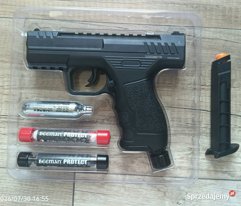 Pistolet na kule gumowepieprzowe BEEMAN Protect Poznań