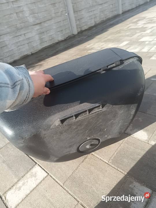 Kufer tylni bagażnik MZ ETZ komplet z podstawą Zduńska Wola