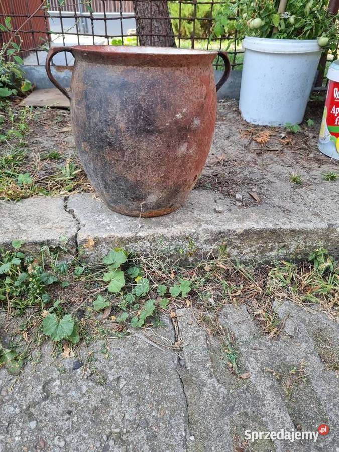 garnek żeliwny Mszczonów