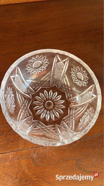 Kryształowa miseczka do deserów słodyczy dipów pomorskie Gdańsk