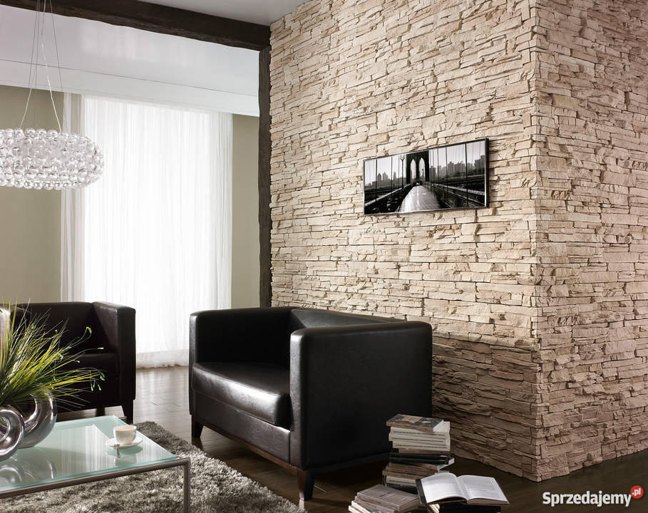 PANELE 3D Kamień Dekoracyjny Cegła z Fugą Ściany i elewacje Olsztyn