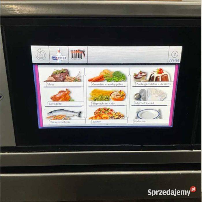 Piec konwekcyjnoparowy 6xGN23 kompaktowy 53kW Góra