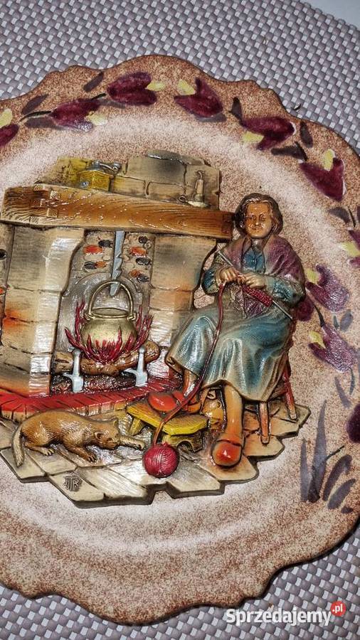 Talerz Dekoracyjny Ozdobny Ceramika i szkło Wola Podłężna