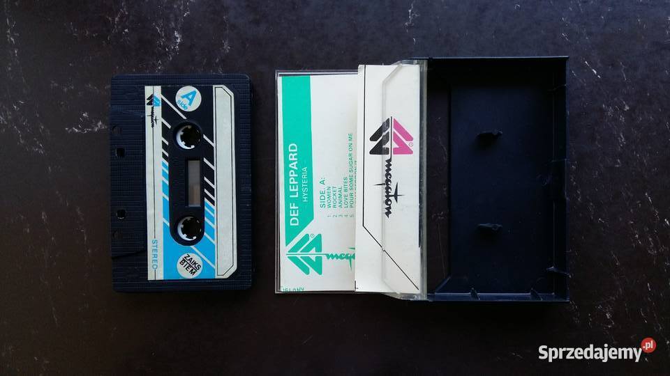 Kaseta magnetofonowa Def Leppard Hysteria Wyd