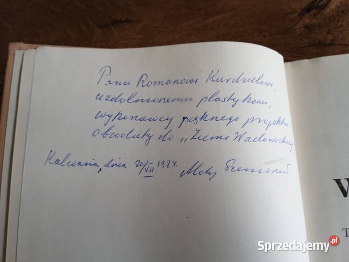 Ziemia Wadowicka A Siemionow z Autografem Książki naukowe i popularnonaukowe Andrychów