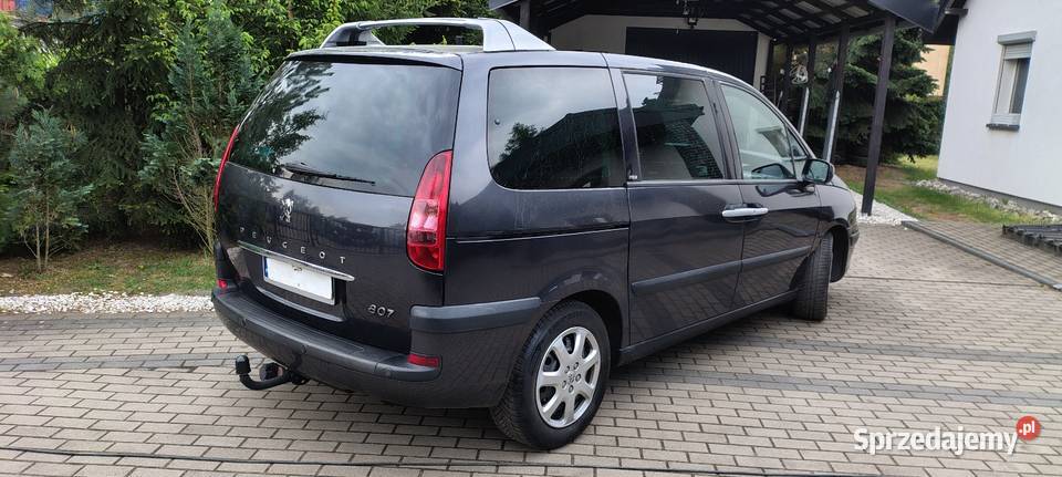 Peugeot 807 Zarejestrowany na 8 osób klimatronik 807 Wałdowo Szlacheckie sprzedam
