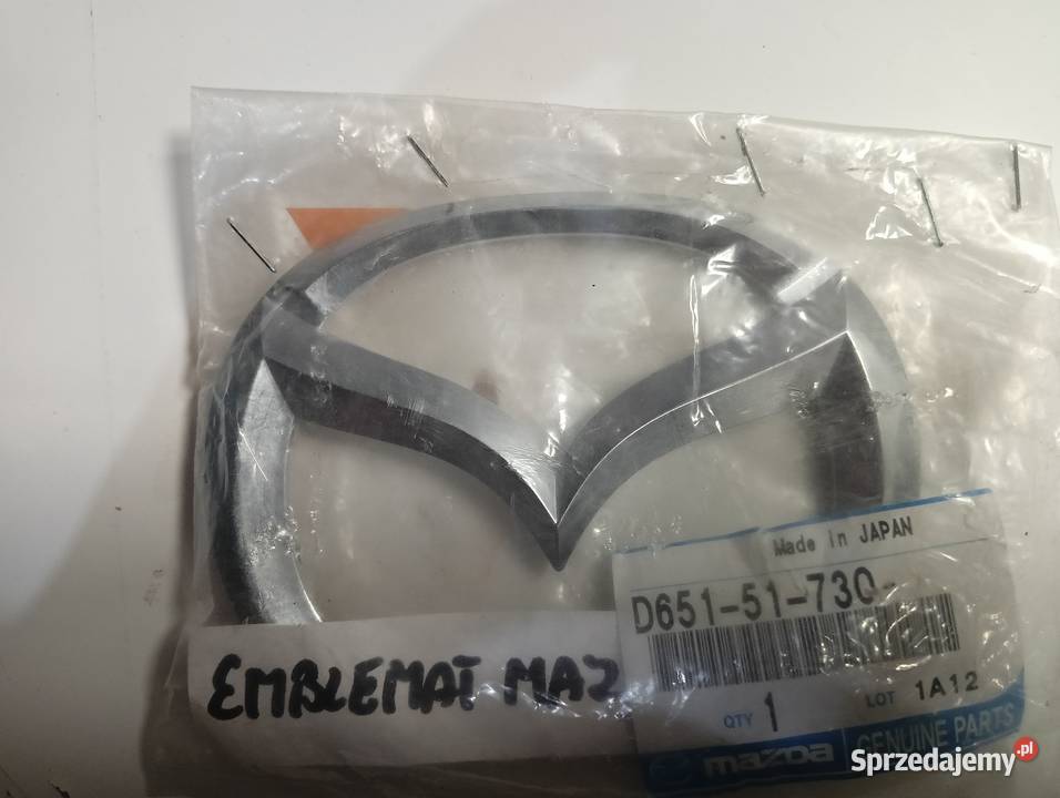 Mazda 2 Hatch Oryginalny emblemat na tylną klapę Emblematy Wschowa